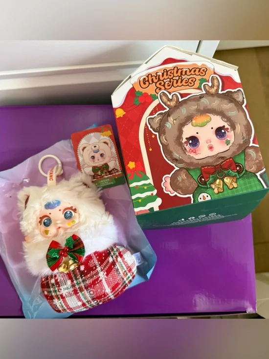 Christmas Series of Ornament Plush Dolls with Collector Cards - Picture 2 of 6